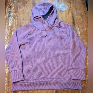 GreenTea Pullover Hoodie Quilted Activewear Gym Hiking Outdoors Fitness Casual